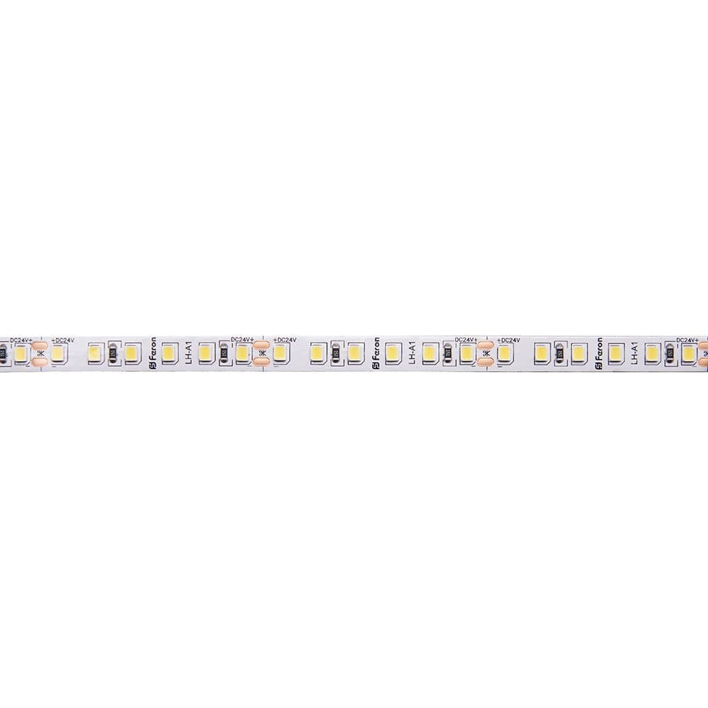Светодиодная LED лента Feron LS501, 120SMD(2835)/м 11Вт/м 24V 5000*8*1.22мм 6000К IP20