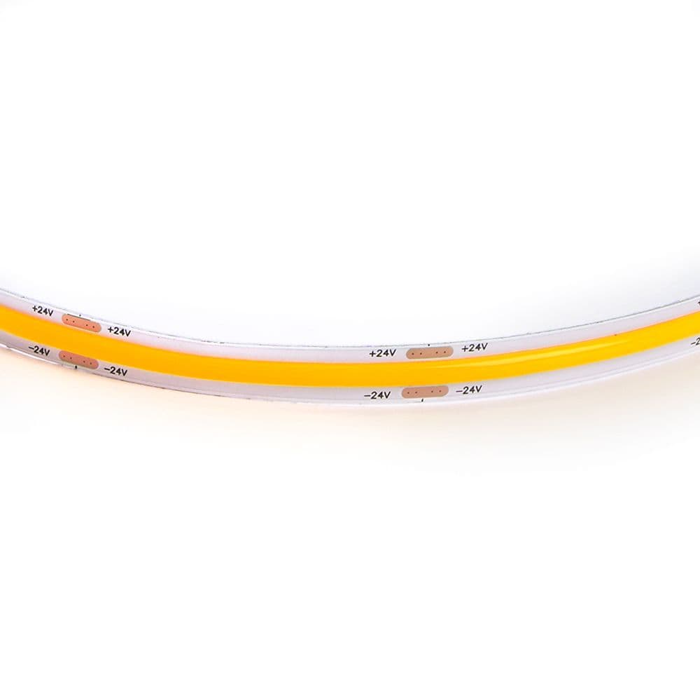 Светодиодная COB лента Feron LS530, 512SMD(2110) 12Вт/м 24V 5000*10*1.8мм 6500К IP20
