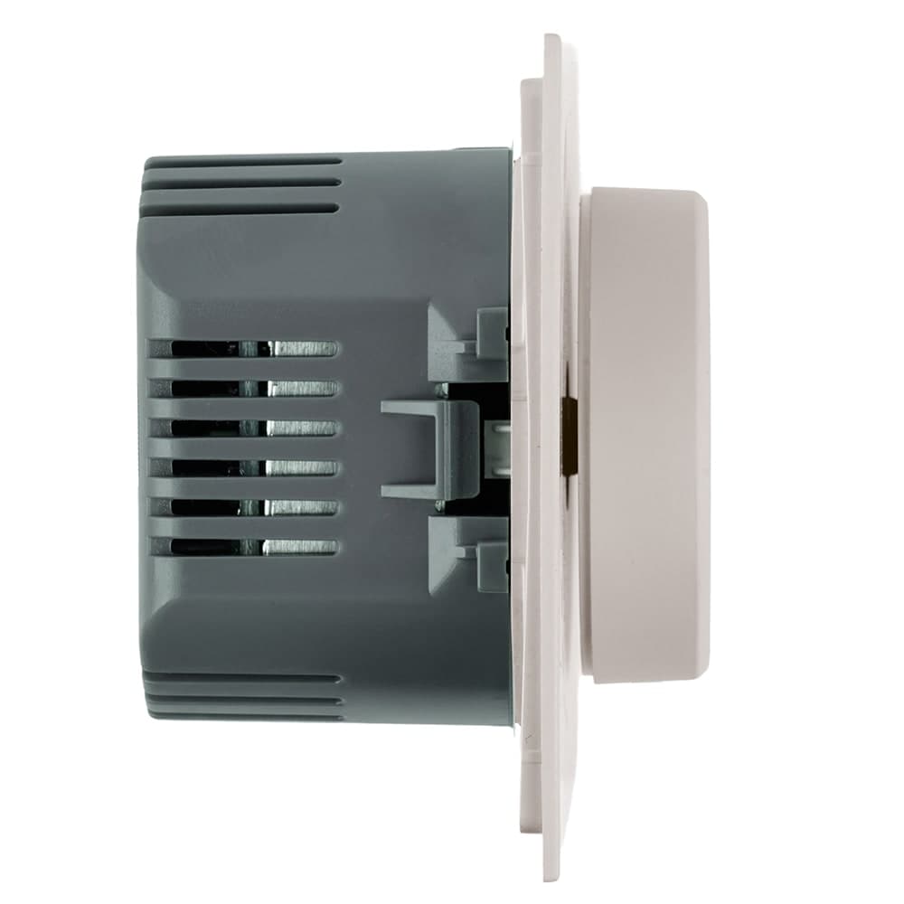 Выключатель диммирующий (механизм), STEKKER, 250В, 1200W, серия Мия, RSW10-3106-08, пудровый жемчуг