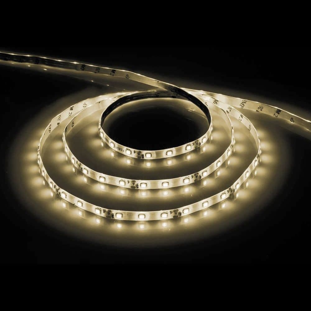 Светодиодная LED лента Feron LS604, 60SMD(2835)/m 4.8W/m 12V IP65 5m, 3000К