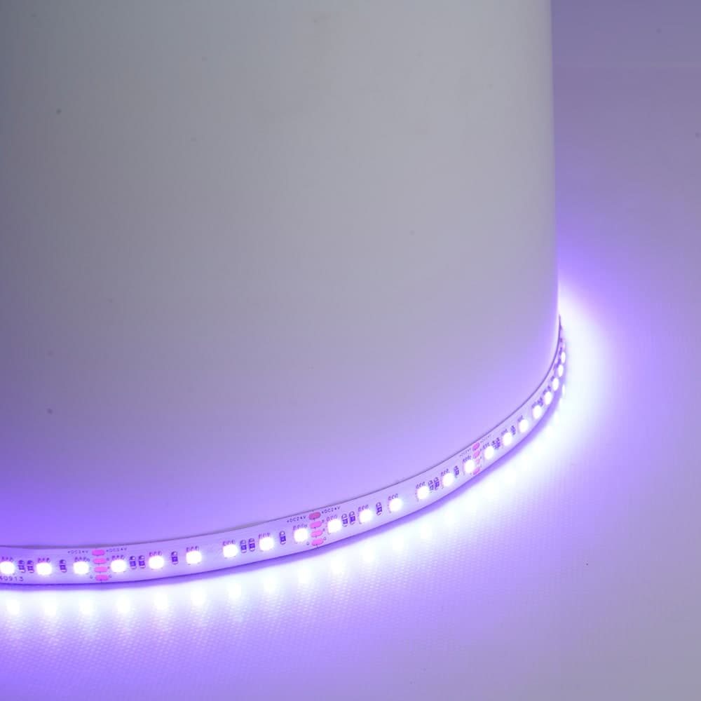 Светодиодная LED лента Feron LS501, 120SMD(3535)/м 11Вт/м 24V 5000*10*1.5мм RGB IP20