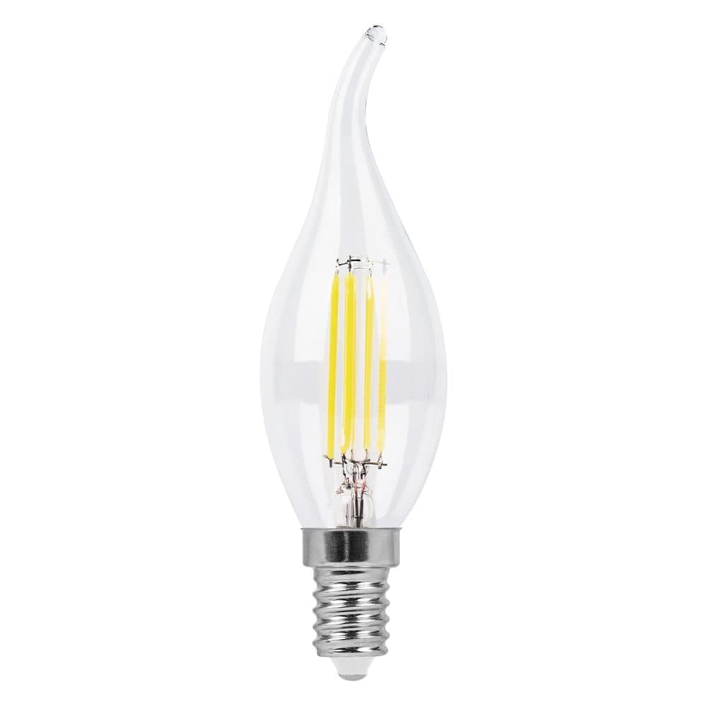 Лампа светодиодная Feron LB-59 Свеча на ветру E14 5W 230V 4000K