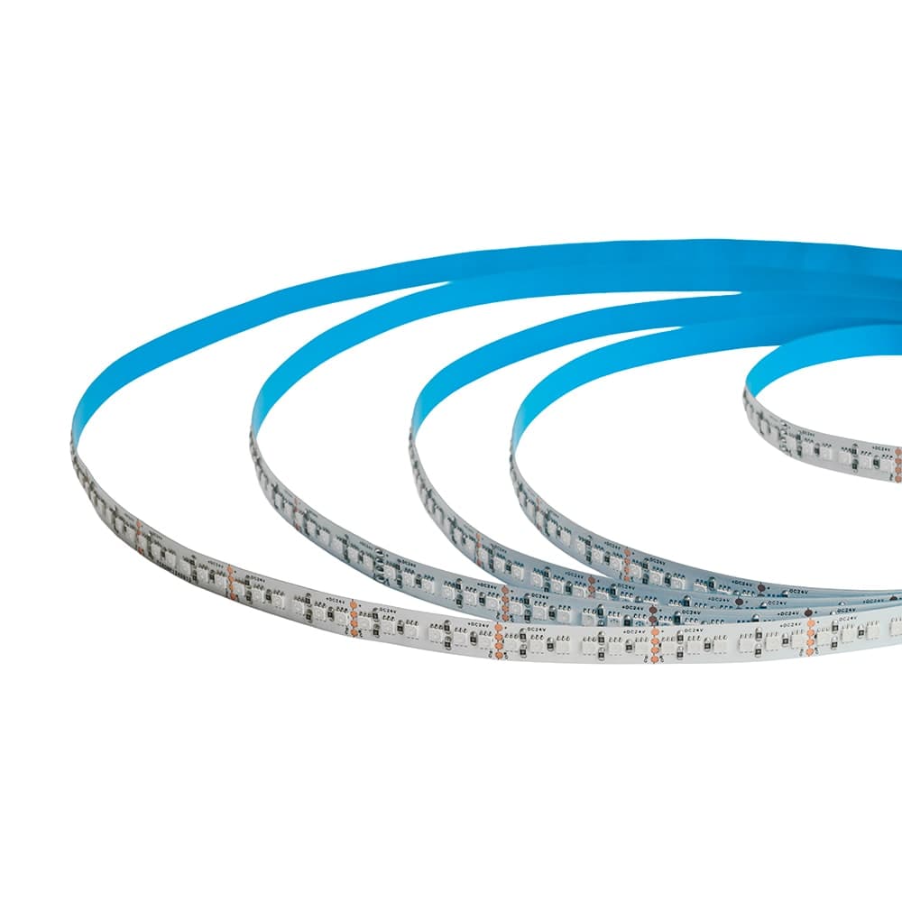 Светодиодная LED лента Feron LS502, 180SMD(5050)/м 16Вт/м 24V 5000*10*1.5мм RGB IP20