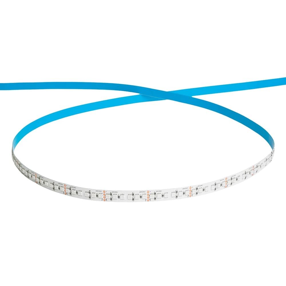 Светодиодная LED лента Feron LS502, 180SMD(5050)/м 16Вт/м 24V 5000*10*1.5мм RGB IP20