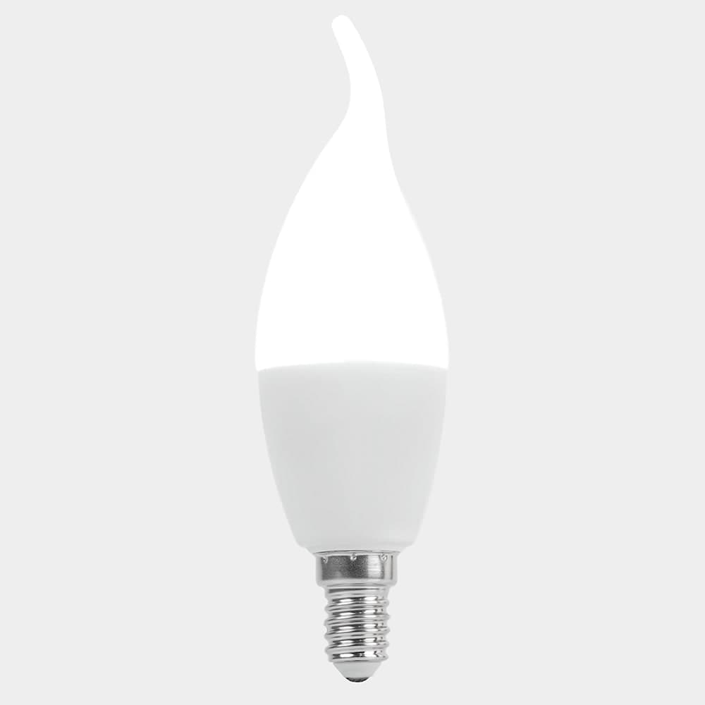 Лампа светодиодная Feron LB-980 Свеча на ветру E14 15W 175-265V 4000K