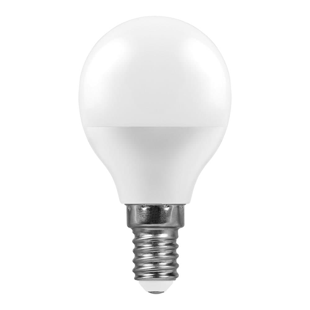 Лампа светодиодная Feron LB-95 Шарик E14 7W 175-265V 2700K