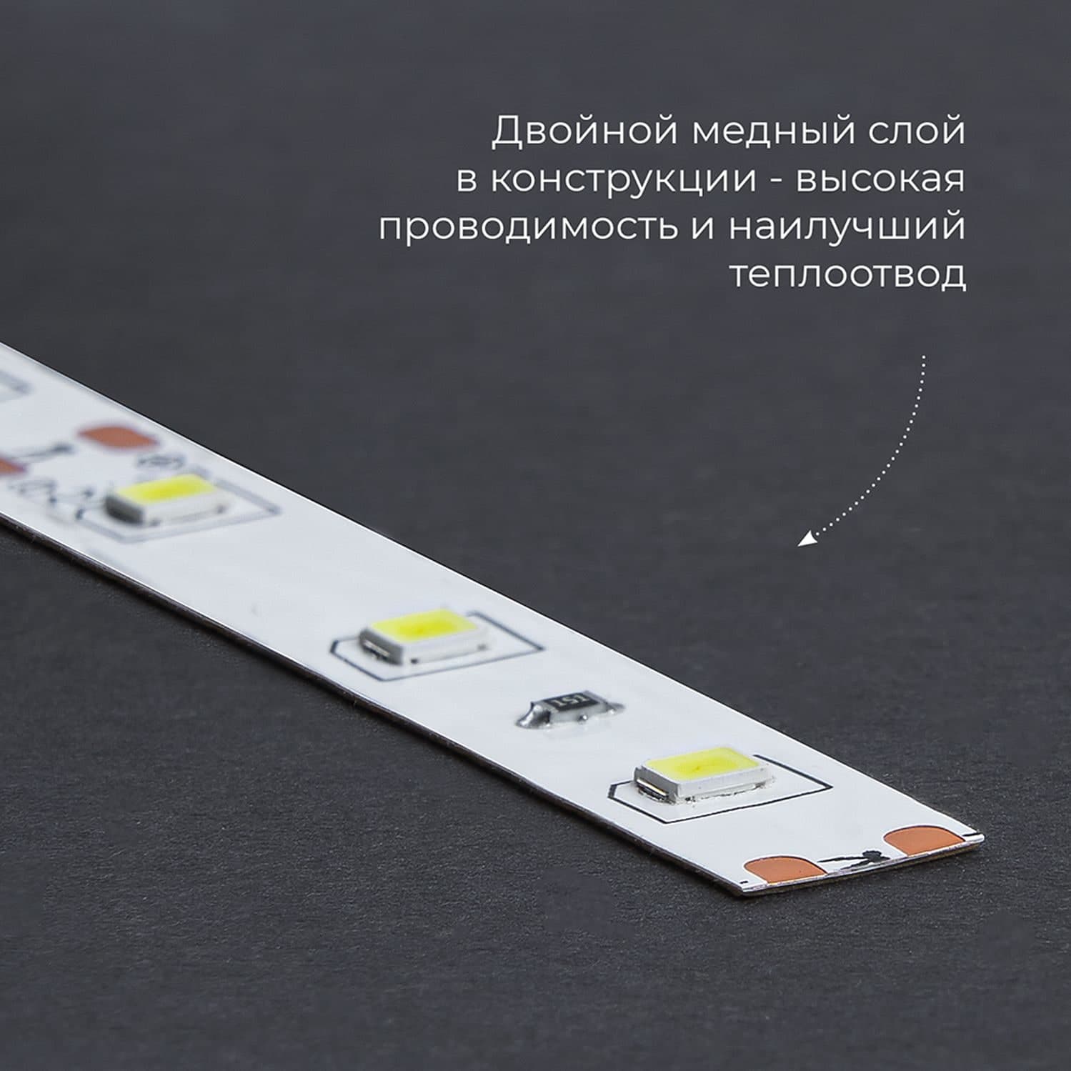 Светодиодная LED лента Feron LS616, 180SMD(2835)/m 17W/m 12V 5m 4000К