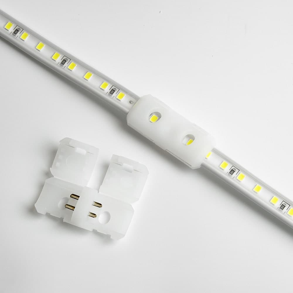 Светодиодная LED лента Feron LS710, 120SMD(2835)/м 10Вт/м 220V длина 25м, 3000K, IP65, с 1 сетевым шнуром, 2 заглушками, 2 коннекторами в комплекте