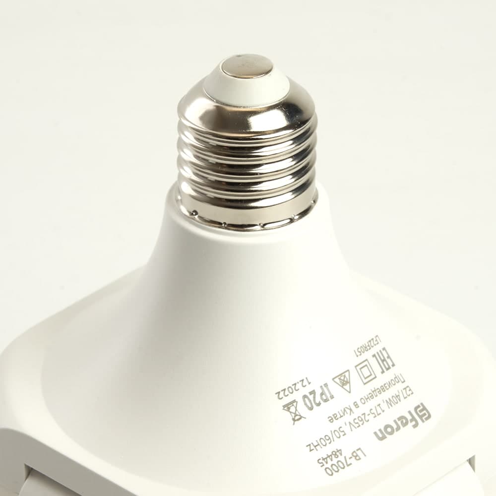 Лампа светодиодная 4-х лепестковая Feron LB-7000 E27 40W 175-265V красно-синий спектр