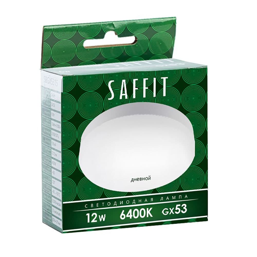 Лампа светодиодная SAFFIT SBGX5312 GX53 12W 230V 6400K