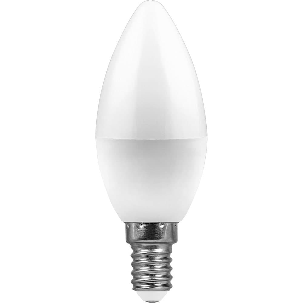 Лампа светодиодная Feron LB-570 Свеча E14 9W 175-265V 6400K
