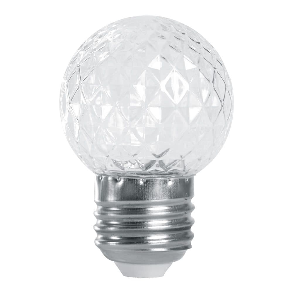 Лампа-строб Feron LB-377 Шарик прозрачный E27 1W 230V синий