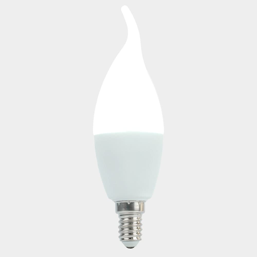 Лампа светодиодная Feron LB-980 Свеча на ветру E14 15W 175-265V 6400K