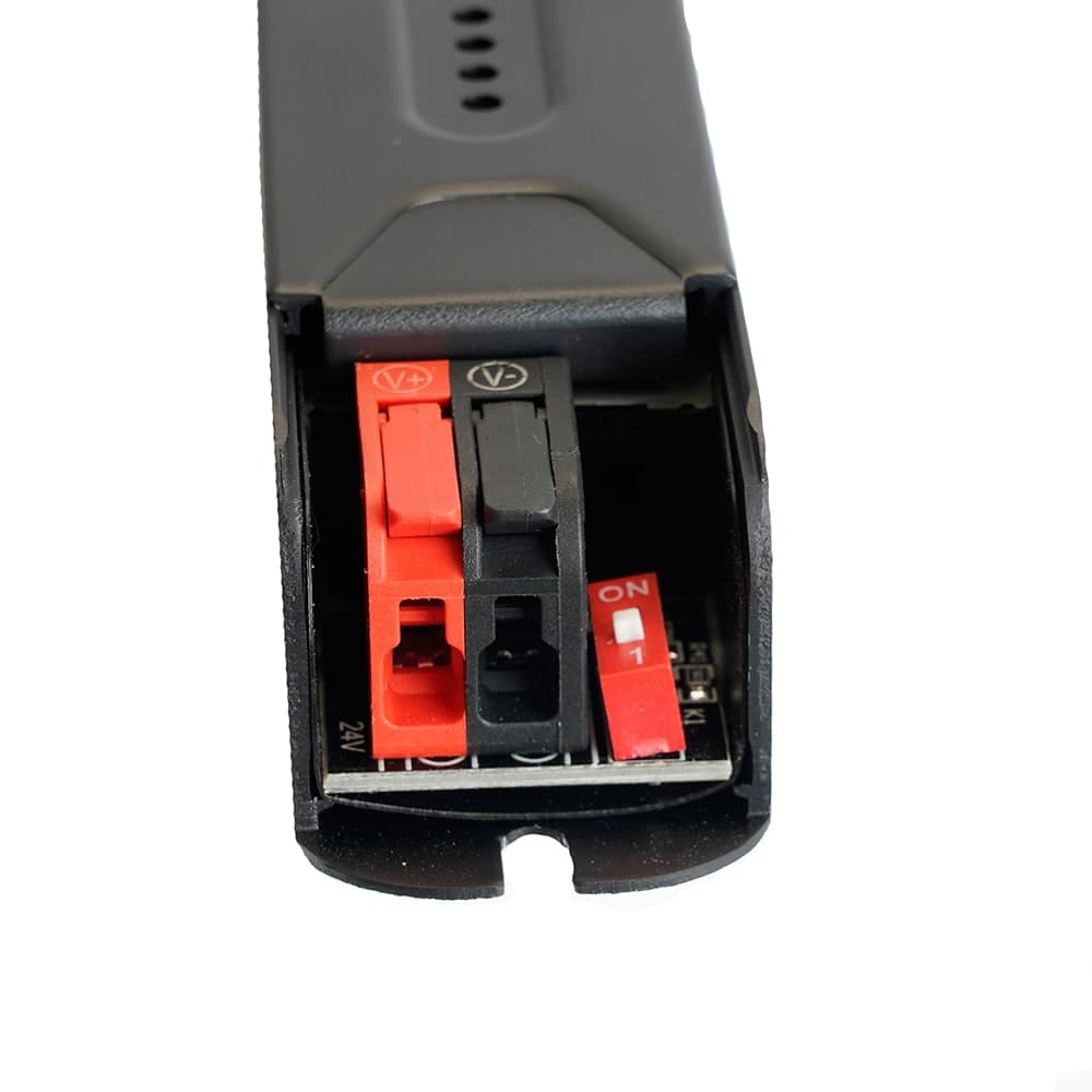 Трансформатор  для светодиодной ленты с диммированием 100W 24V IP20 , клипсы, LB006