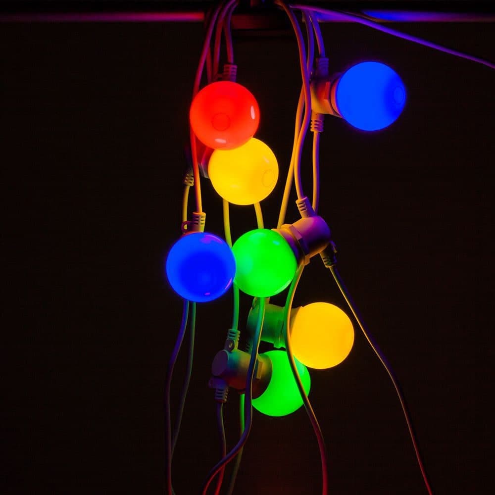 Лампа светодиодная Feron LB-375 E27 3W матовая 230V зеленая