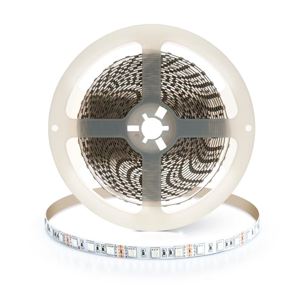 Светодиодная LED лента Feron LS606, 60SMD(5050)/m 14,4W/m 12V 5m RGB