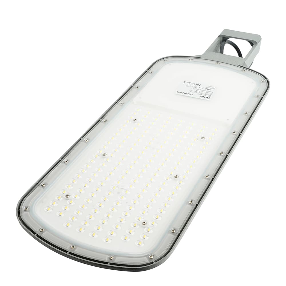Светодиодный уличный консольный светильник Feron SP3070 150W 5000K AC90-300V, серый