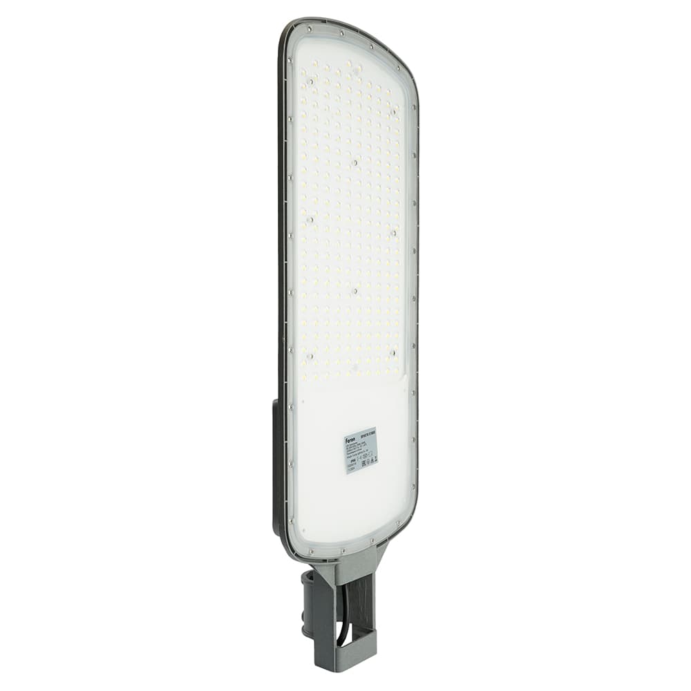 Светодиодный уличный консольный светильник Feron SP3070 200W 5000K AC90-300V, серый