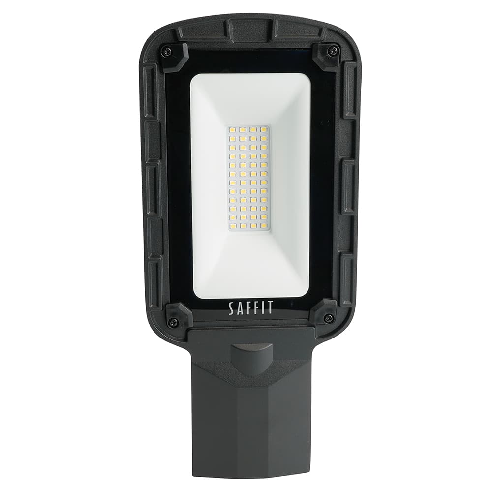 Светодиодный уличный консольный светильник SAFFIT SSL10-30 30W 5000K 230V, черный
