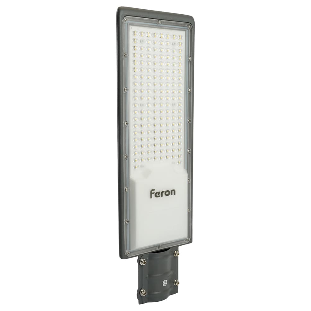 Светодиодный уличный консольный светильник Feron SP3035 120W 6400K 230V, серый