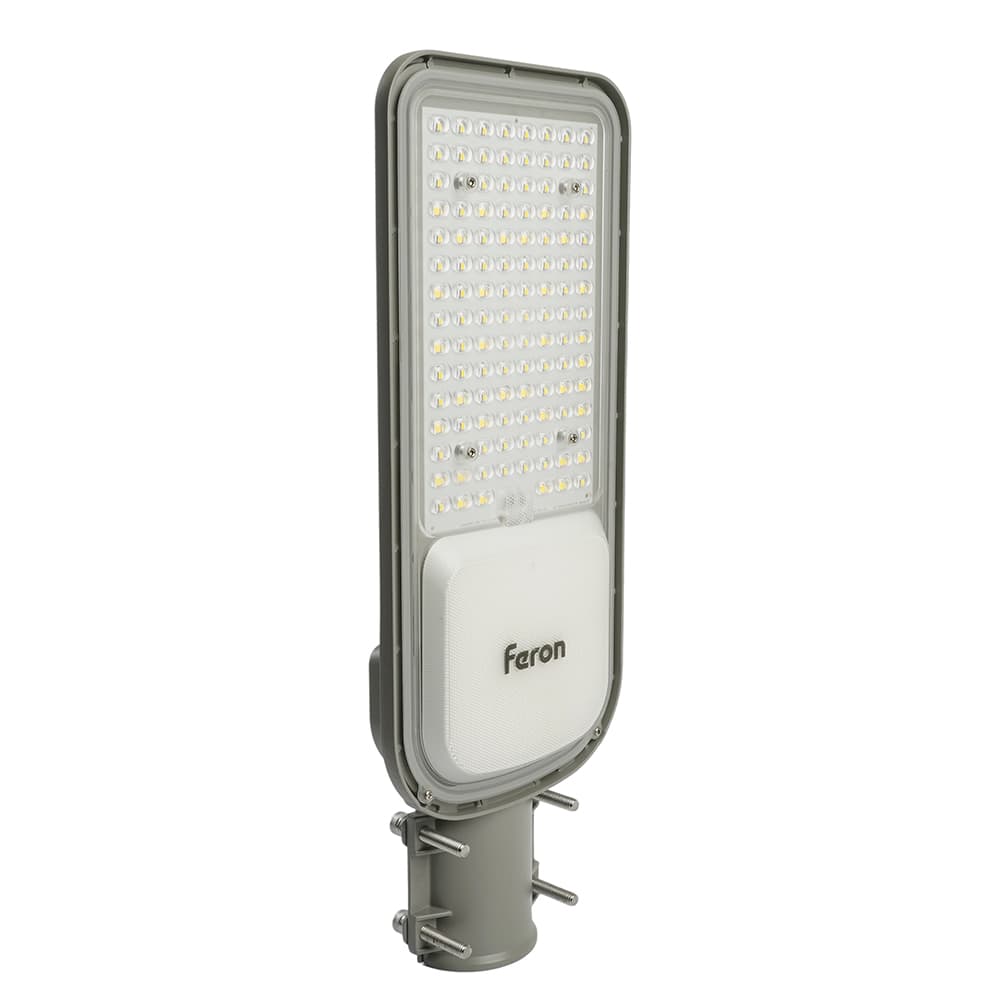 Светодиодный уличный консольный светильник Feron SP3040 100W 5000K 230V, серый