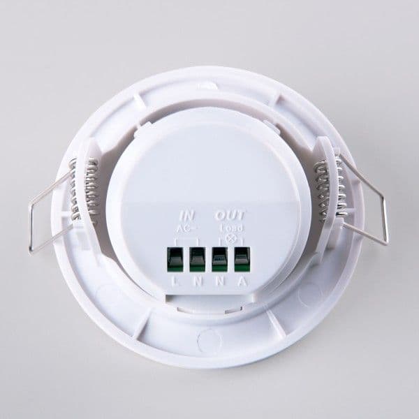 Инфракрасный датчик движения 8м 1200W 360° IP20 SNS-M-12 белый