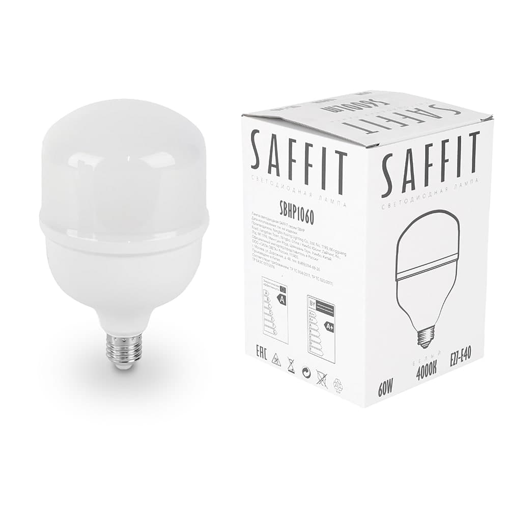 Лампа светодиодная SAFFIT SBHP1060 E27-E40 60W 230V 4000K