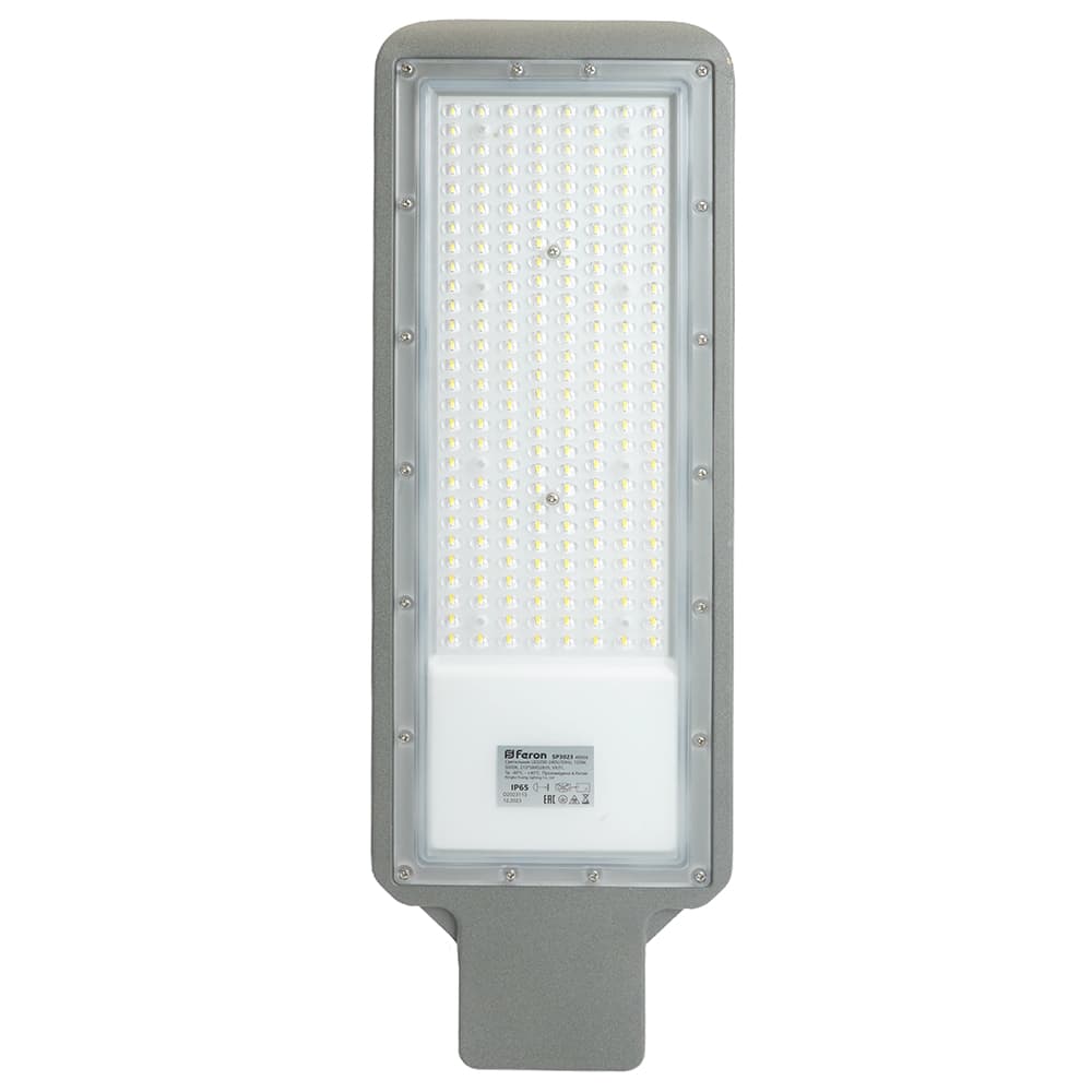 Светодиодный уличный консольный светильник Feron SP3023 120W 5000K 230V, серый