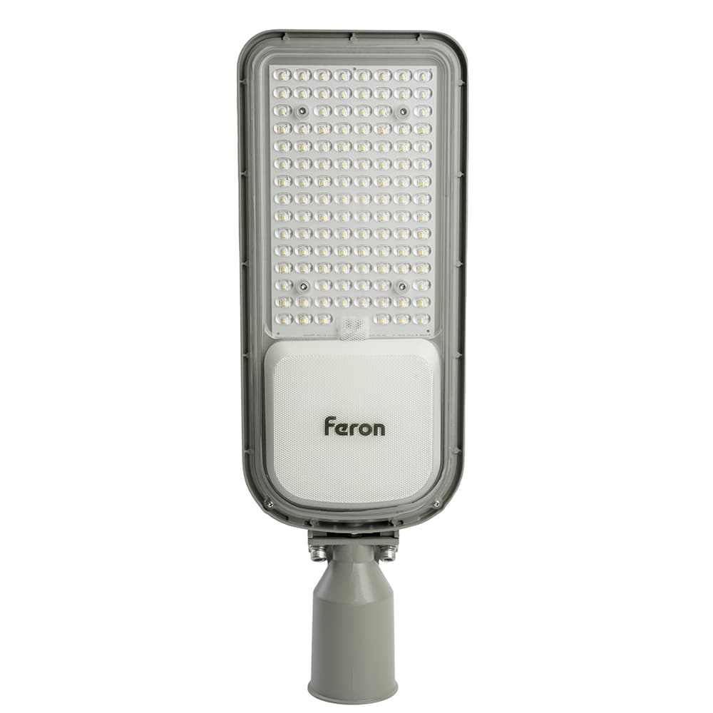 Светодиодный уличный консольный светильник Feron SP3050 100W 4000K 230V, серый