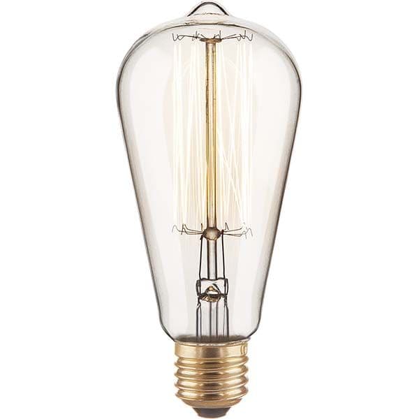 Ретро лампа Эдисона ST64 60W E27 ST64 60W