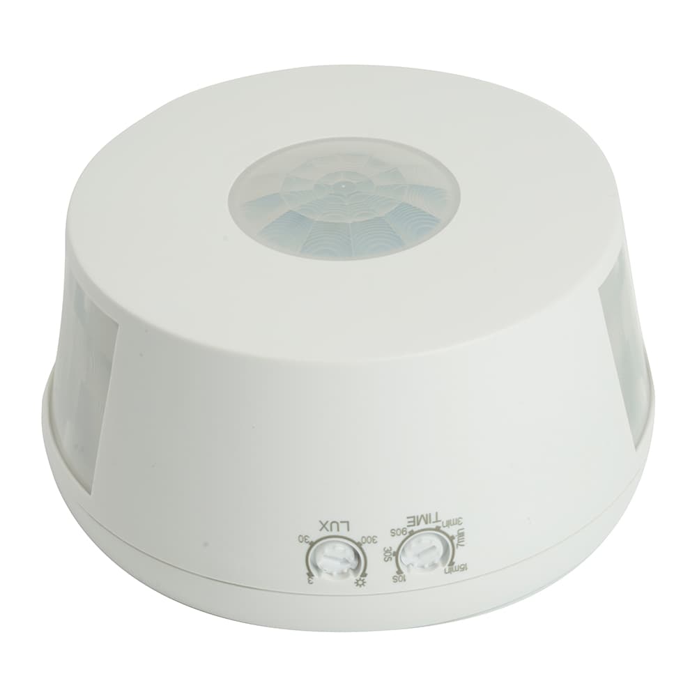Датчик движения 2000W 30m 120° 360°(верт.) белый SEN19